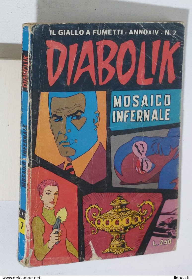 37661 DIABOLIK - A. XIV Nr 7 - Mosaico Infernale - Diabolik