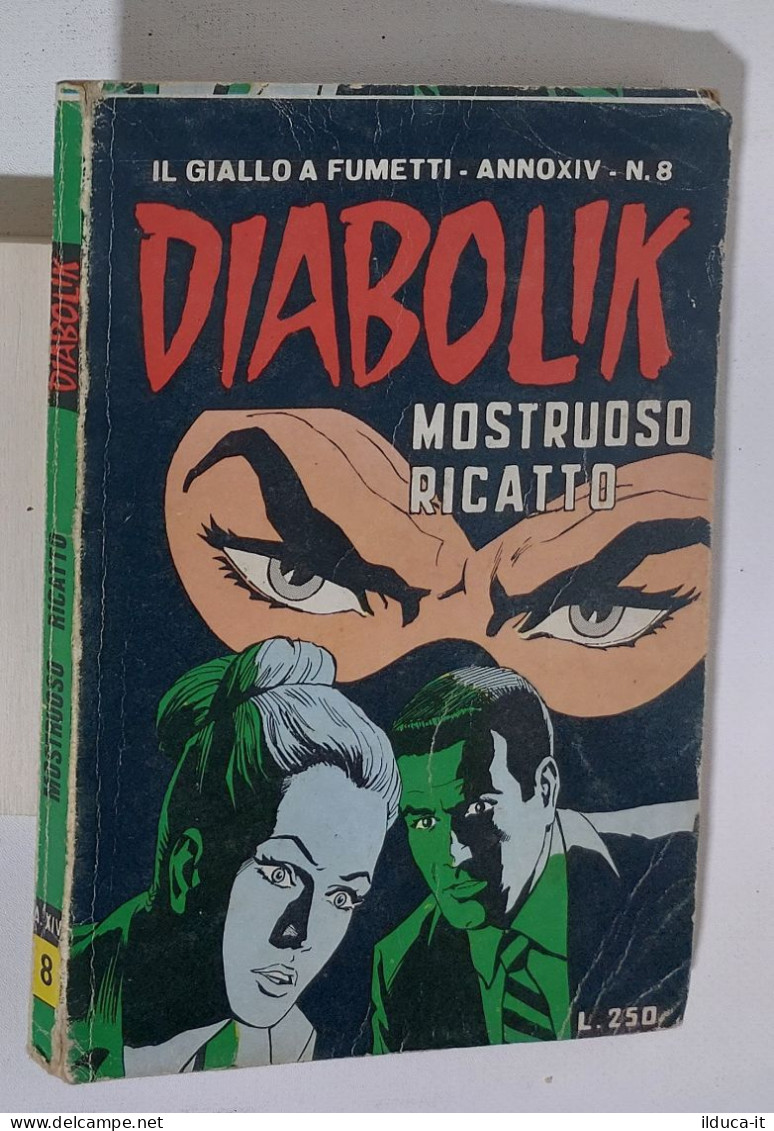 37662 DIABOLIK - A. XIV Nr 8 - Mostruoso Ricatto - Diabolik