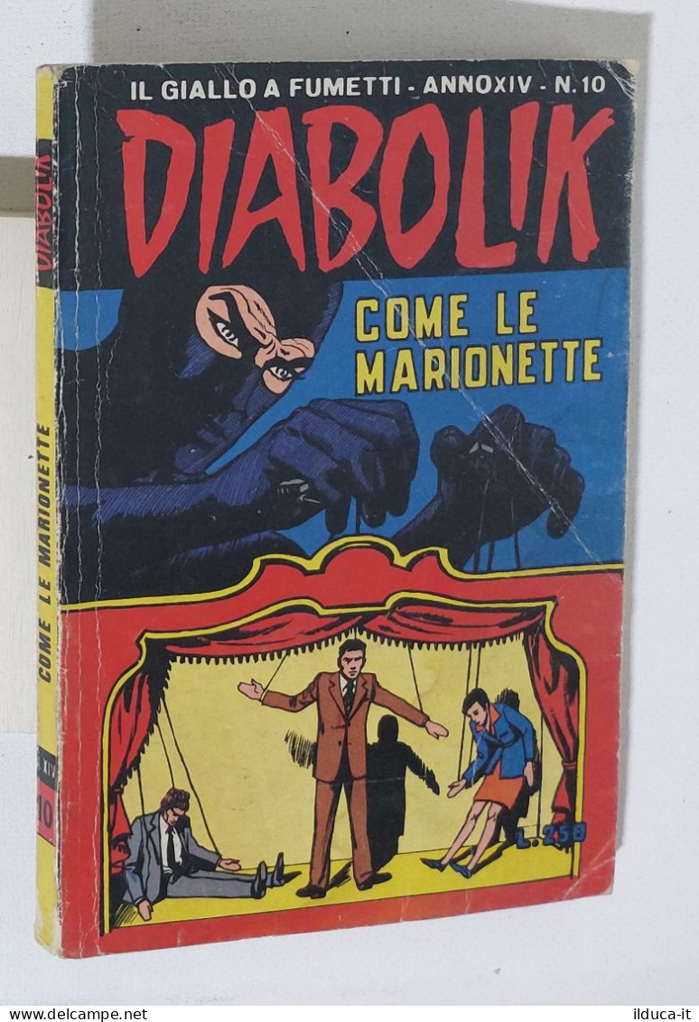 37663 DIABOLIK - A. XIV Nr 10 - Come Le Marionette - Diabolik