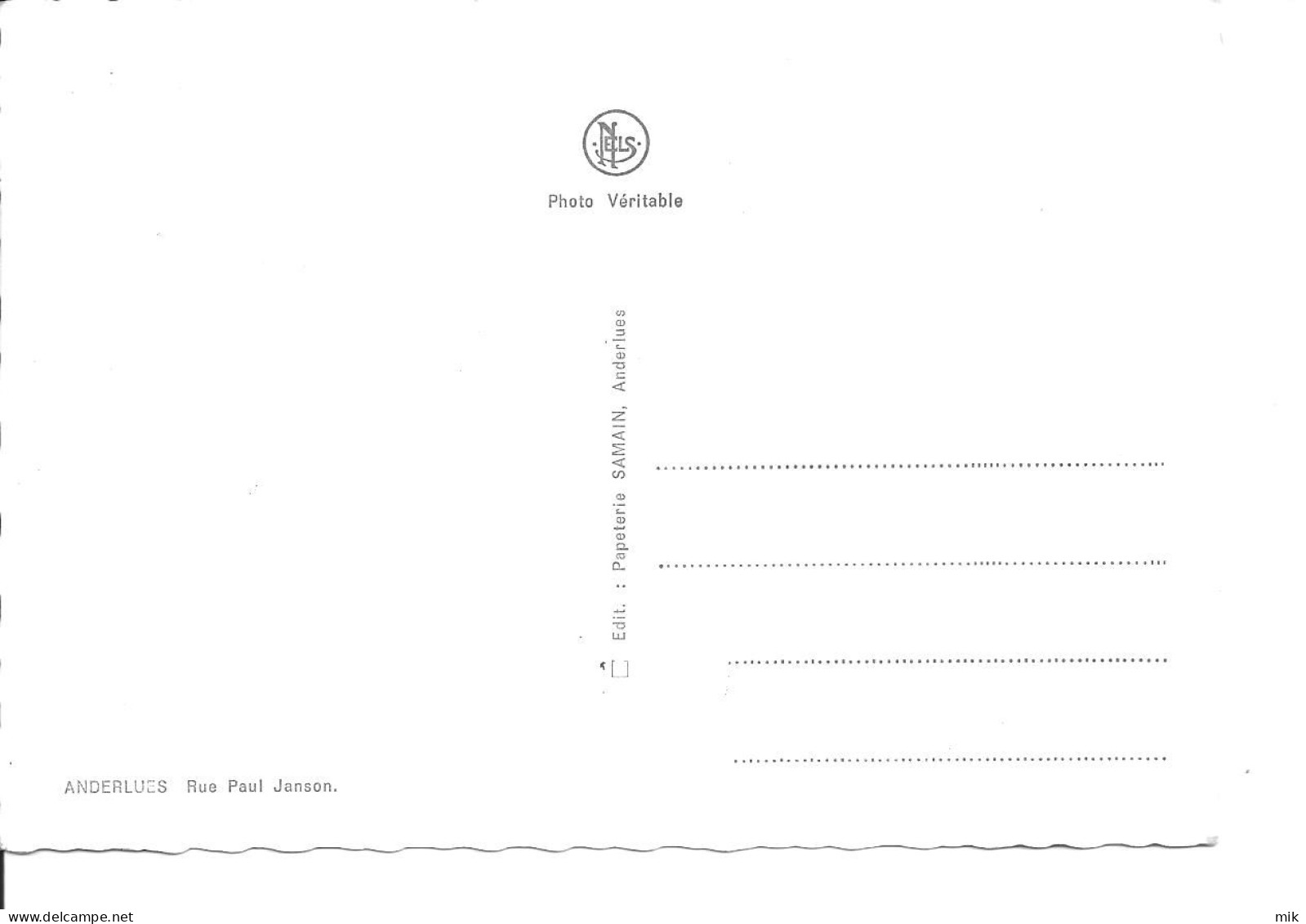 Imprimerie Samain  Rue Paul Janson Anderlues - Anderlues