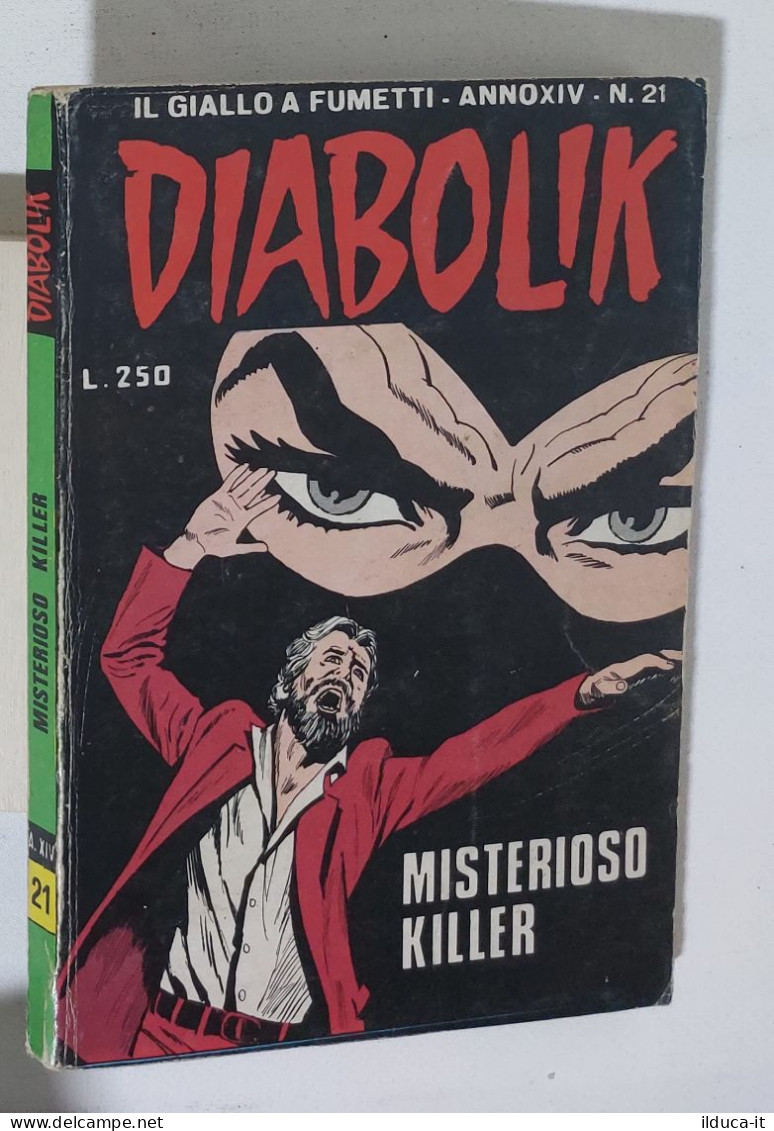 37672 DIABOLIK - A. XIV Nr 21 - Misterioso Killer - Diabolik