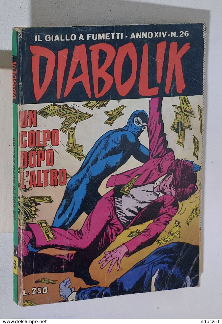 37677 DIABOLIK - A. XIV Nr 26 - Un Colpo Dopo L'altro - Diabolik