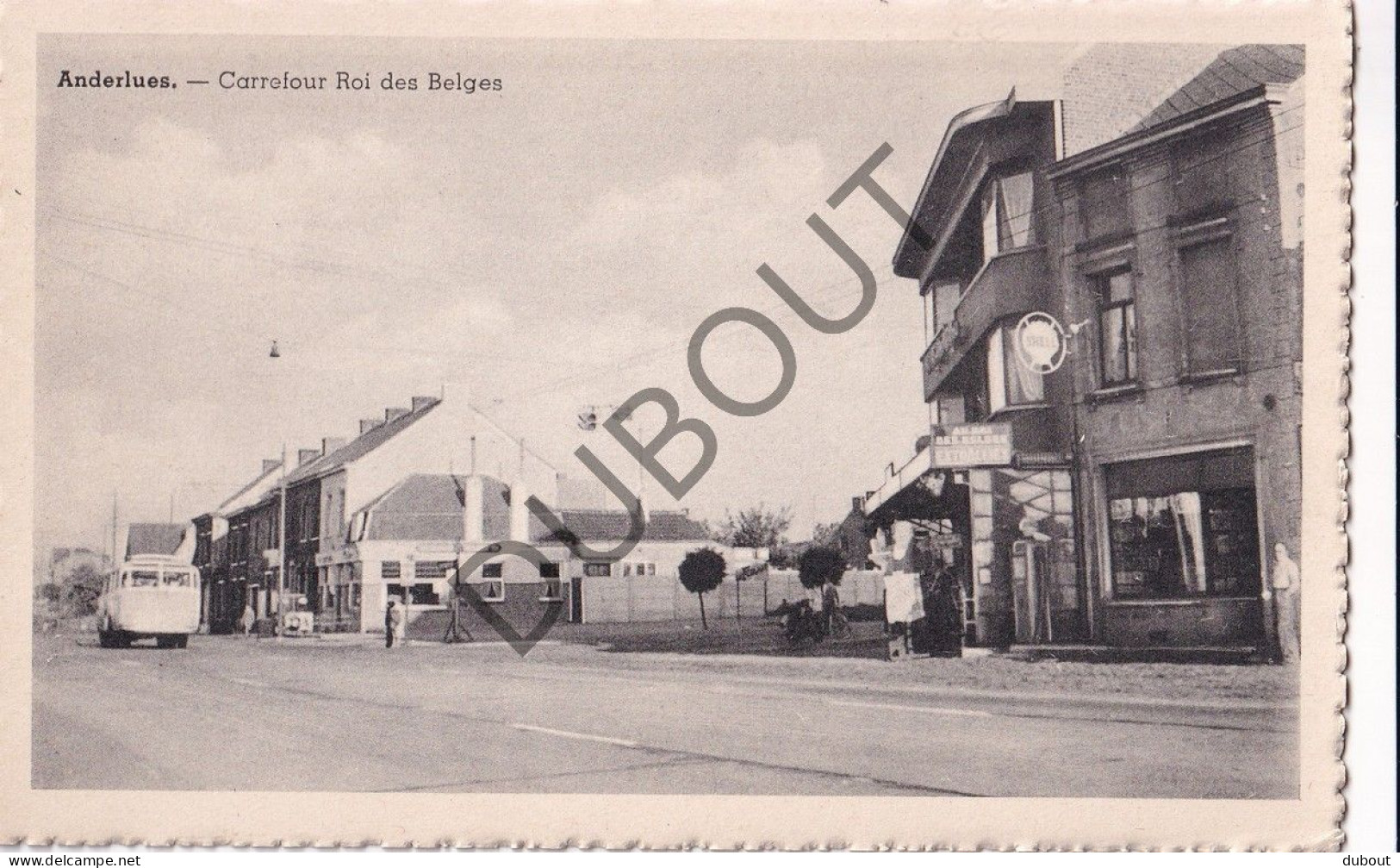 Postkaart/Carte Postale -  Anderlues - Carrefour Roi Des Belges (C4650) - Anderlues
