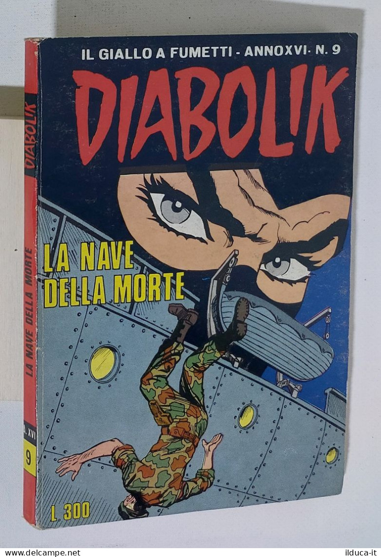 37698 DIABOLIK - A. XVI Nr 9 - La Nave Della Morte - Diabolik