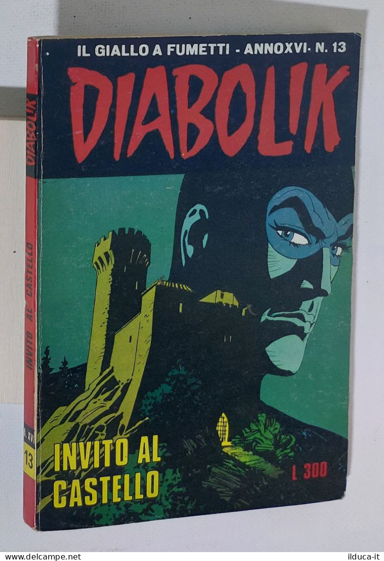 37702 DIABOLIK - A. XVI Nr 13 - Invito Al Castello - Diabolik