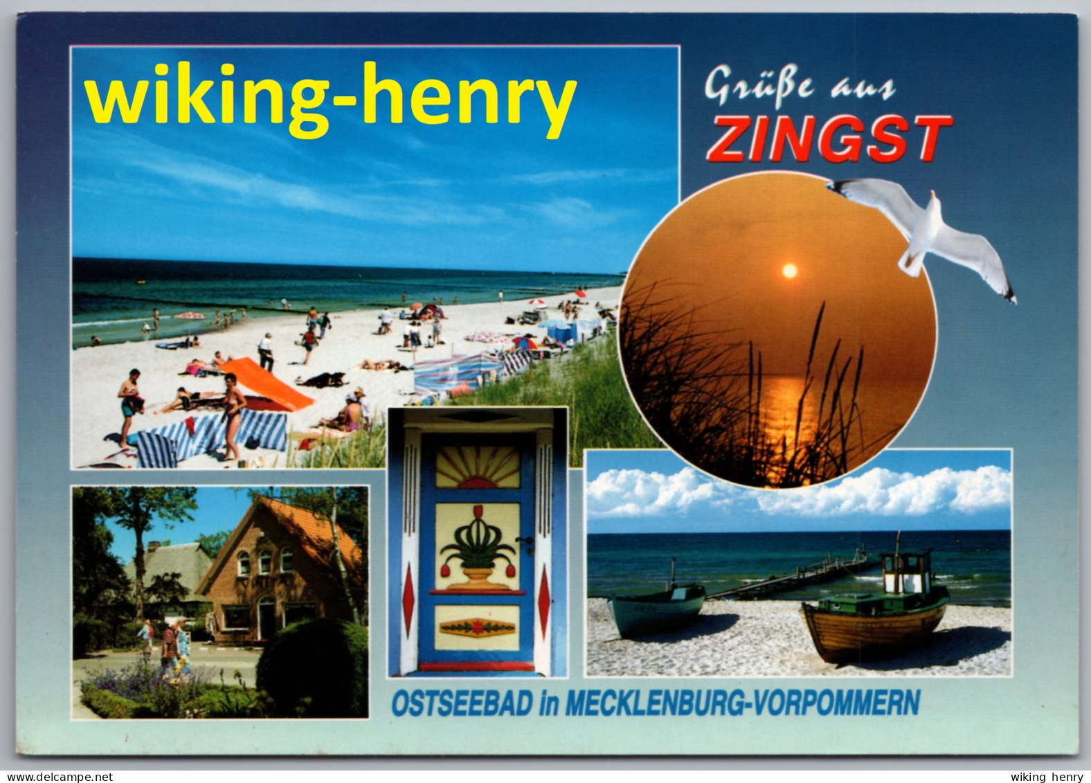 Darß Zingst - Mehrbildkarte 4   Ostseebad - Fischland/Darss