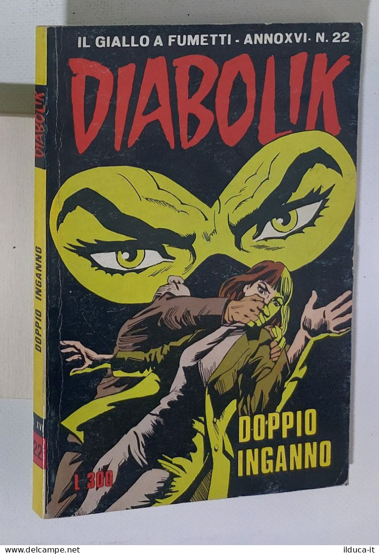 37710 DIABOLIK - A. XVI Nr 22 - Doppio Inganno - Diabolik