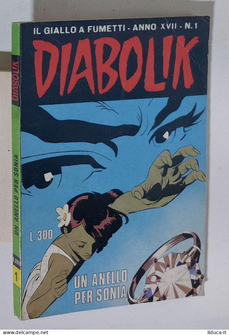 37715 DIABOLIK - A. XVII Nr 1 - Un Anello Per Sonia - Diabolik