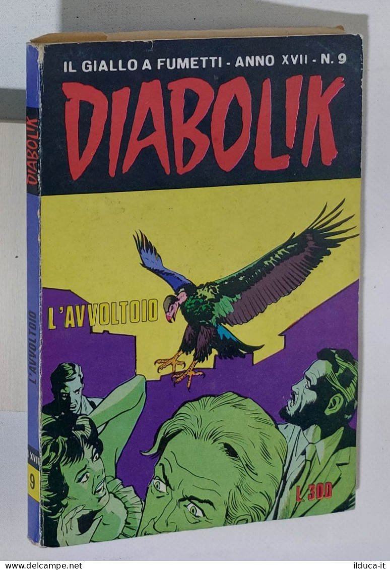37720 DIABOLIK - A. XVII Nr 9 - L'avvoltoio - Diabolik