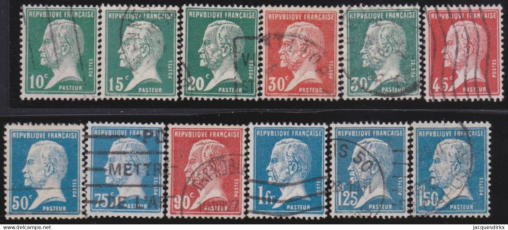 France  .  Y&T   .   170/181     .     O   .    Oblitéré - Used Stamps