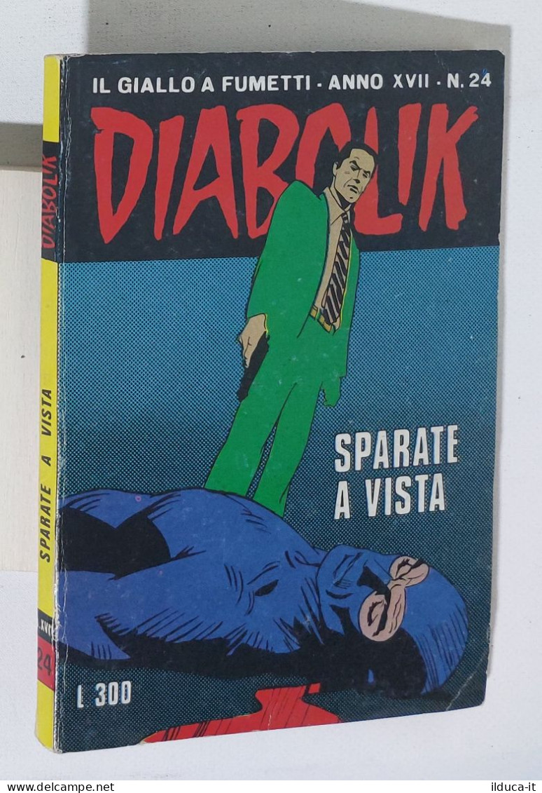 44063 DIABOLIK - A. XVII Nr 24 - Sparate A Vista - Diabolik