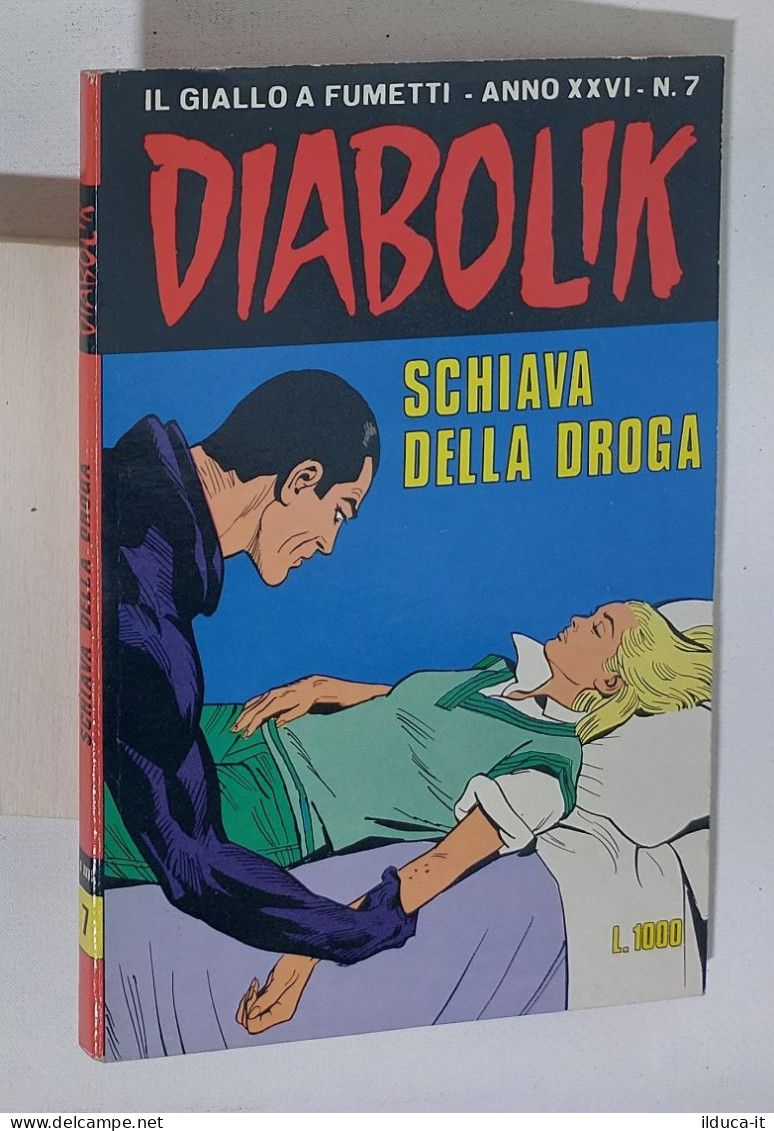 44070 DIABOLIK - A. XXVI Nr 7 - Schiava Della Droga - Diabolik