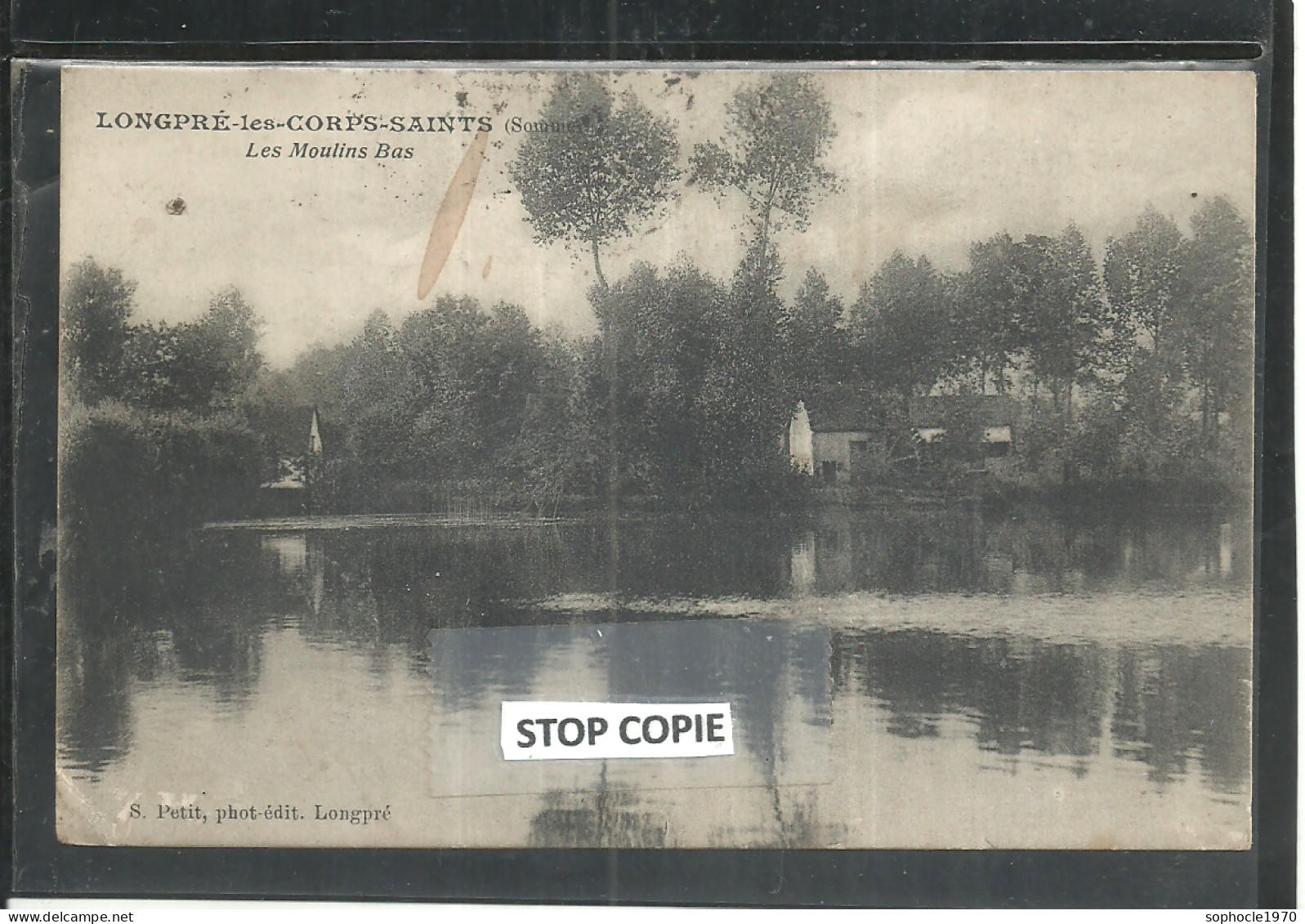 08-2023 - AIR150/1388 - SOMME - 80 - LONG Près AILLY LE HAUT CLOCHER -600 Hab - LOMPRET Les CORPS SAINTS Moulin Bas - Ailly Le Haut Clocher