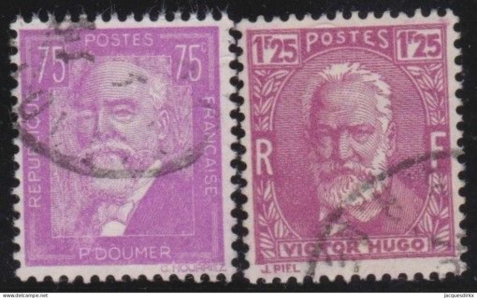 France  .  Y&T   .   292/293   .     O   .    Oblitéré - Used Stamps