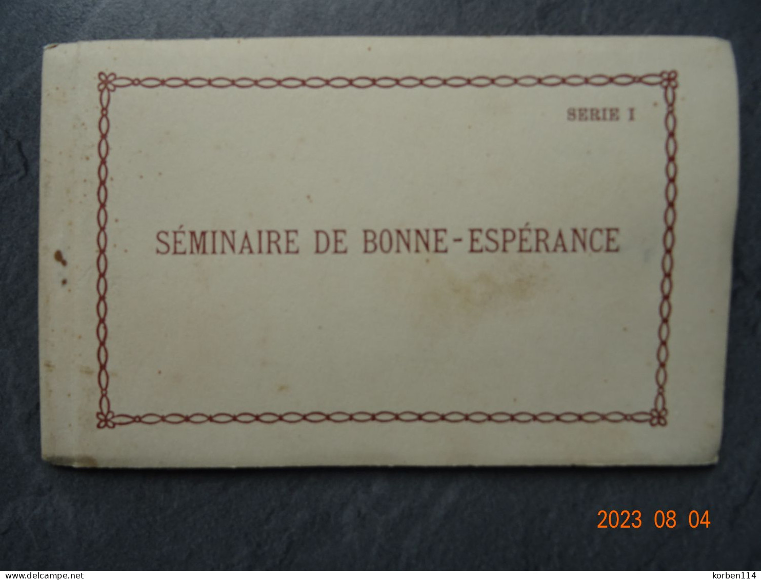 SEMINAIRE DE BONNE ESPERANCE - Mons