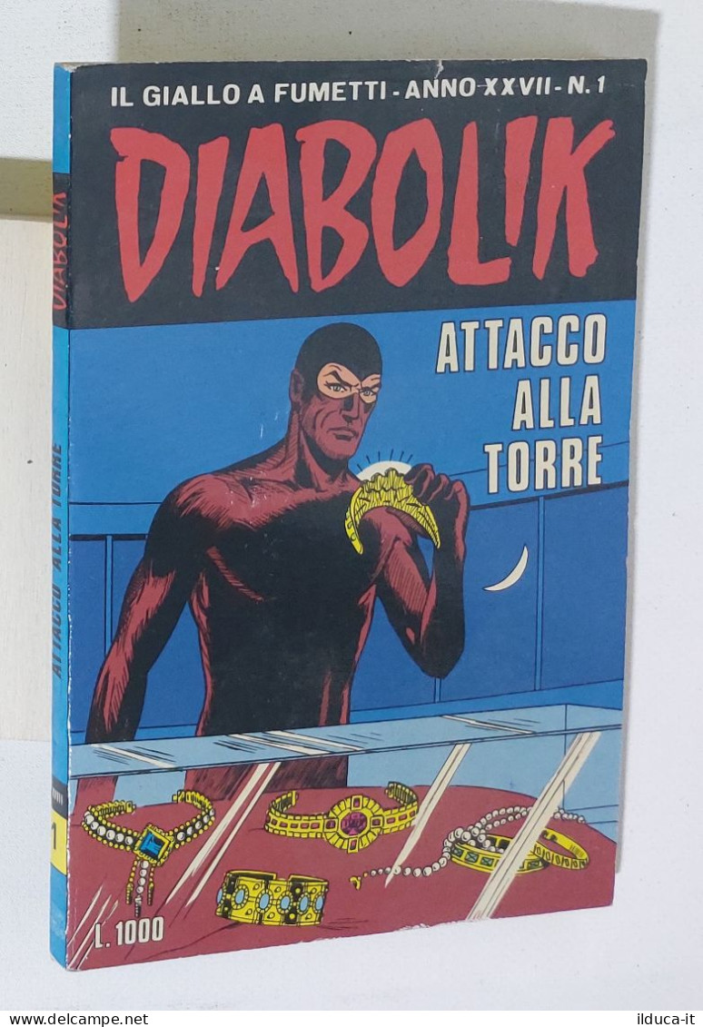 44074 DIABOLIK - A. XXVII Nr 1 - Attacco Alla Torre - Diabolik