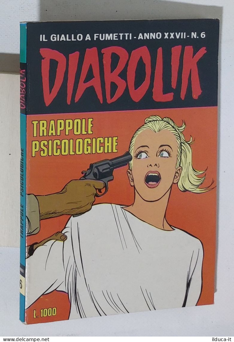 44079 DIABOLIK - A. XXVII Nr 6 - Trappole Psicologiche - Diabolik