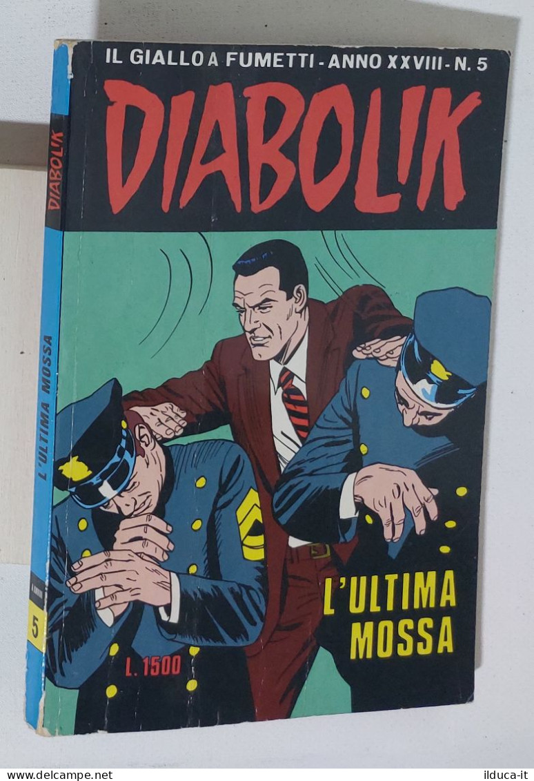 44089 DIABOLIK - A. XXVIII Nr 5 - L'ultima Mossa - Diabolik