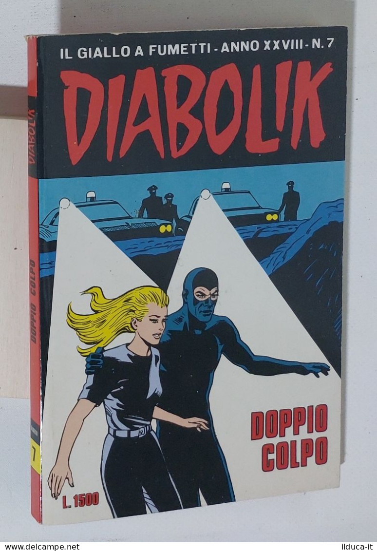 44091 DIABOLIK - A. XXVIII Nr 7 - Doppio Colpo - Diabolik