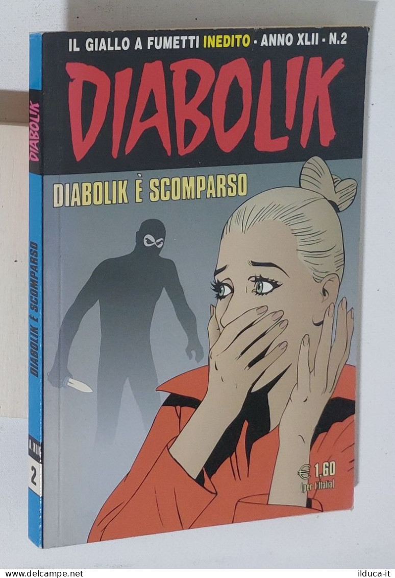 44095 DIABOLIK - A. XLII Nr 2 - Diabolik è Scomparso - Diabolik