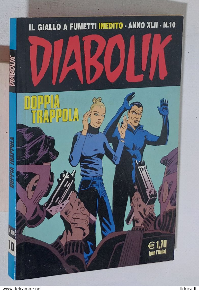 44096 DIABOLIK - A. XLII Nr 10 - Doppia Trappola - Diabolik