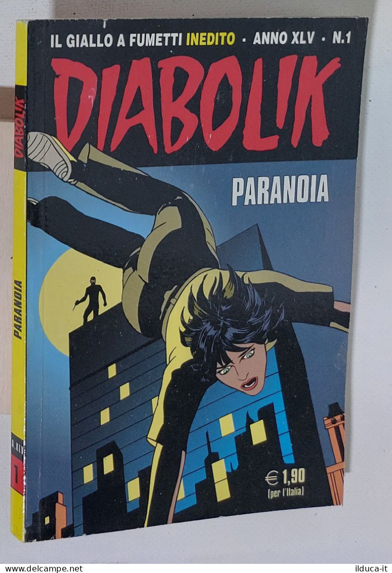 44102 DIABOLIK - A. XLV Nr 1 - Paranoia - Diabolik
