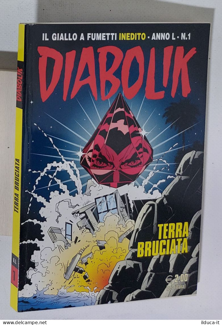 44121 DIABOLIK - A. L Nr 1 - Terra Bruciata - Diabolik