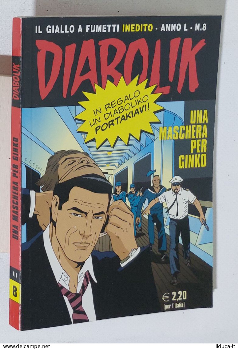 44126 DIABOLIK - A. L Nr 8 - Una Maschera Per Ginko - Diabolik