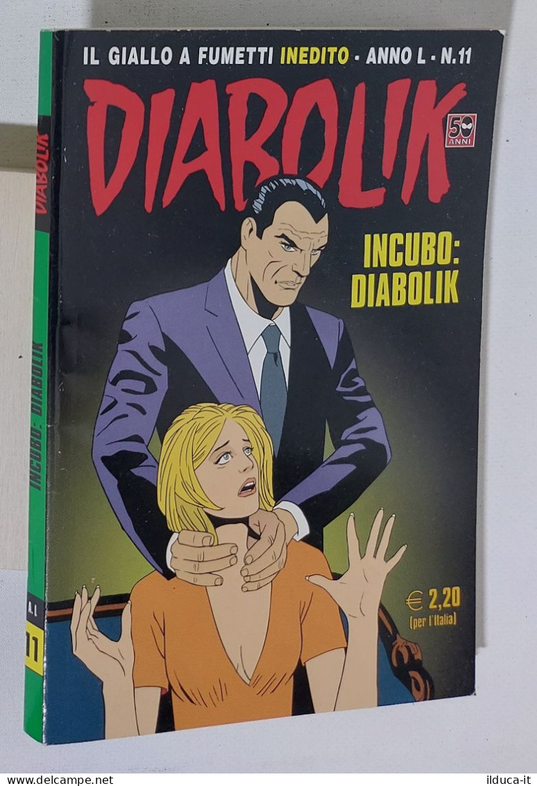 44129 DIABOLIK - A. L Nr 11 - Incubo: Diabolik - Diabolik