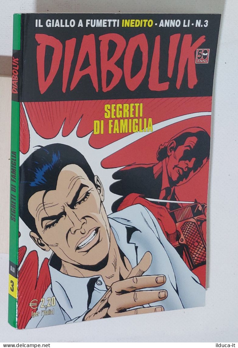 44132 DIABOLIK - A. LI Nr 3 - Segreti Di Famiglia - Diabolik