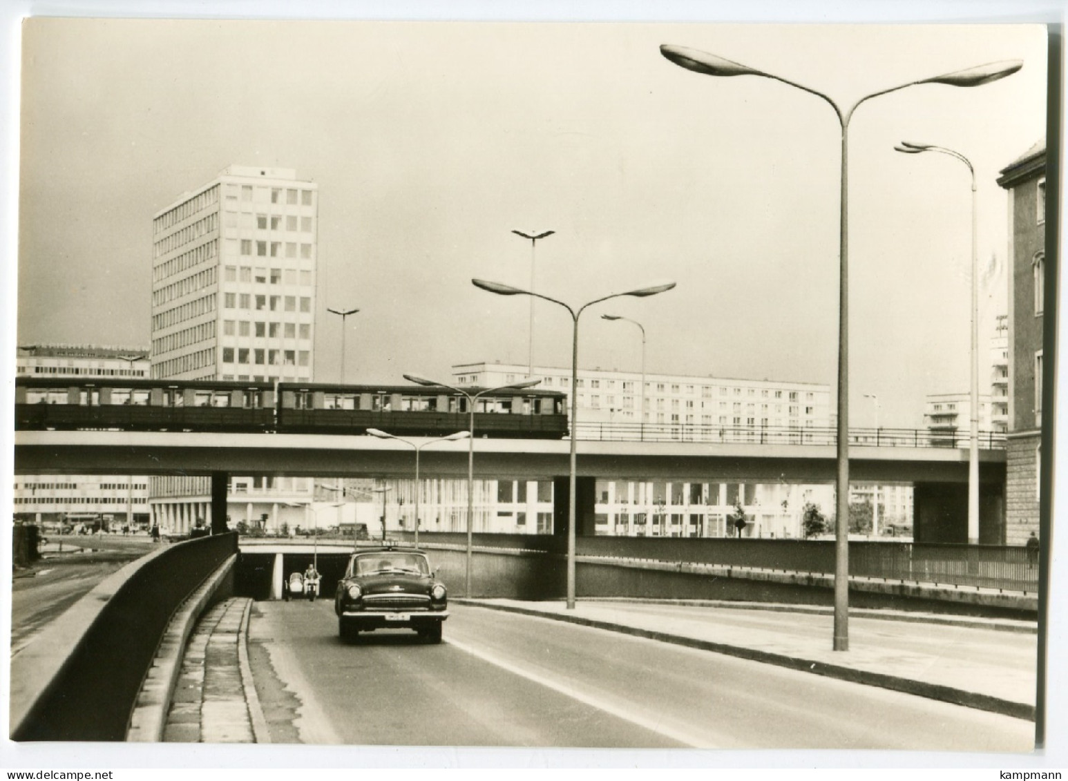 S-Bahn Berlin,Autotunnel Am Alexanderplatz, 1971  Ungelaufen - Métro