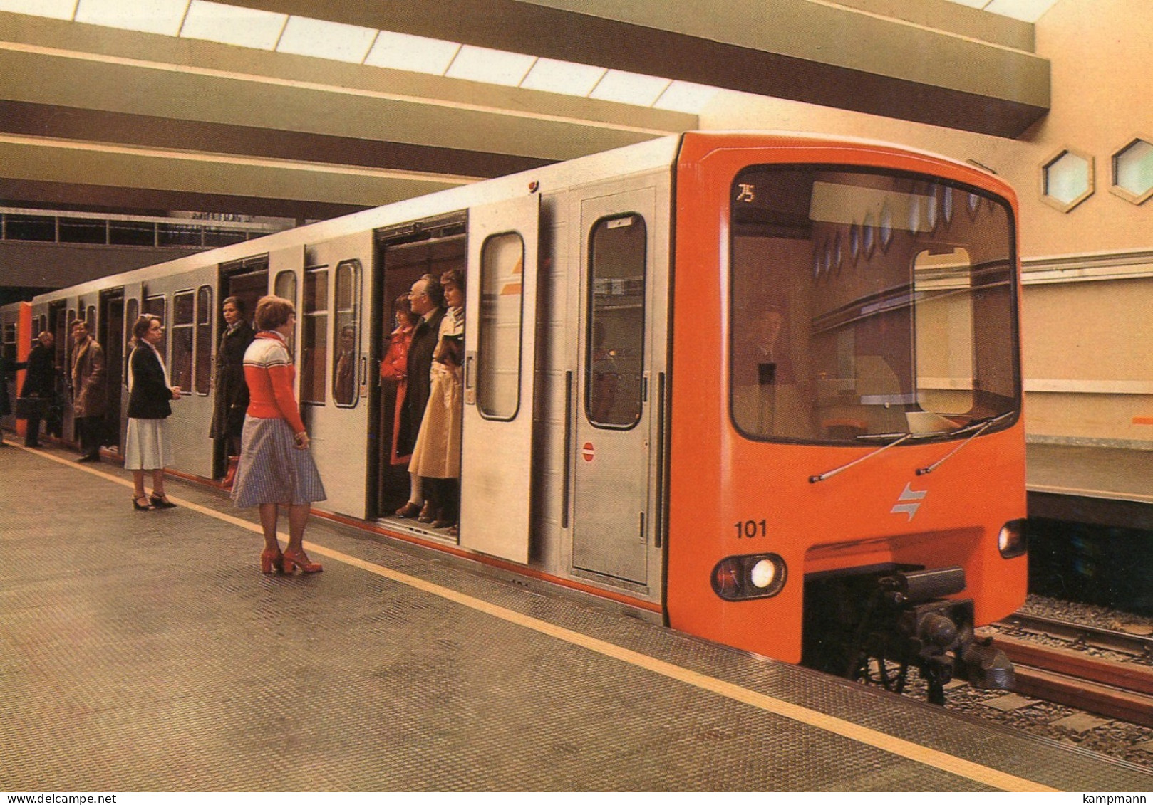 Metro Brüssel,im Bahnhof "Delta" Station",  Ungelaufen - Métro