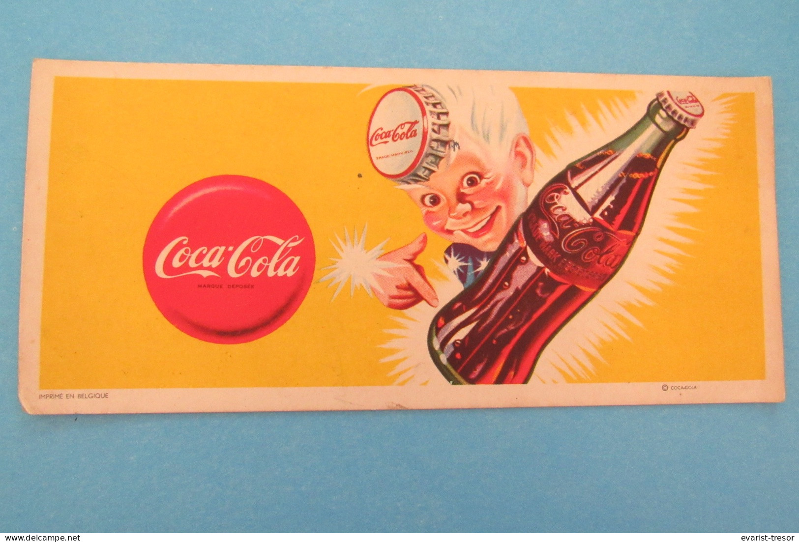 Belgian Vintage Buvard Blotter Coca Cola - Sprudel & Limonade