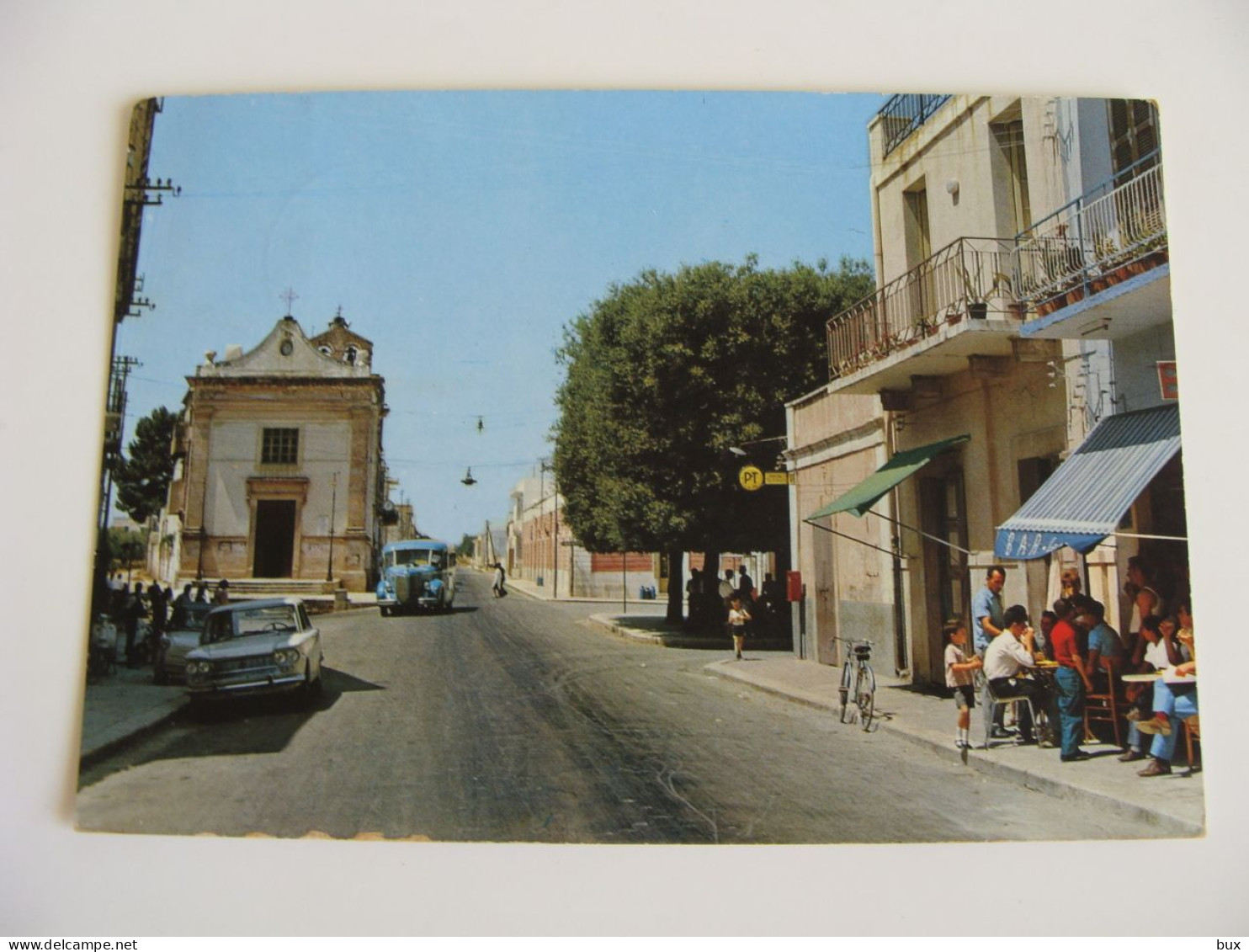 PALOMBAIO  BITONTO   BAR  BUS PULMAN  BARI  PUGLIA  VIAGGIATA COME DA FOTO - Bitonto