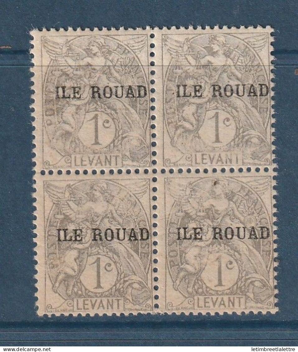 Rouad - YT N° 4 ** - Neuf Sans Charnière Mais Avec Adhérence - Surcharge Décalée - 1916 1920 - Ungebraucht