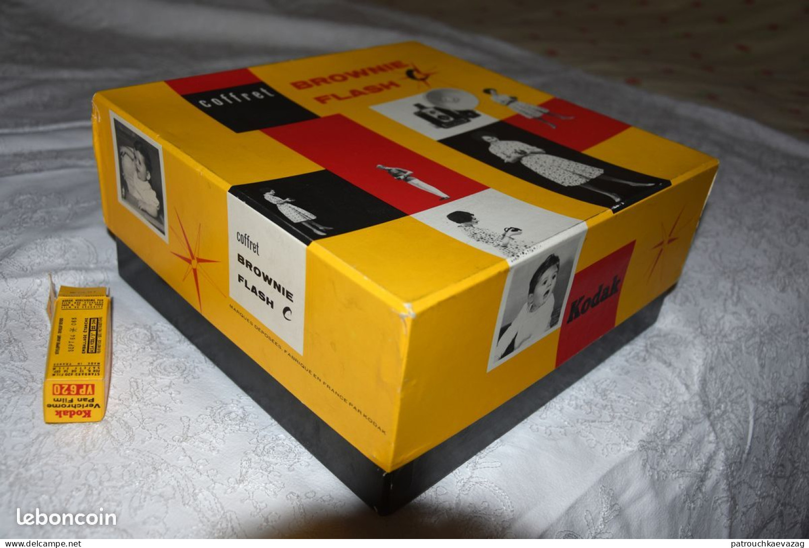 Boîte Coffret Vide Pour Flash Brownie C Appareil  Photo Kodak - Matériel & Accessoires