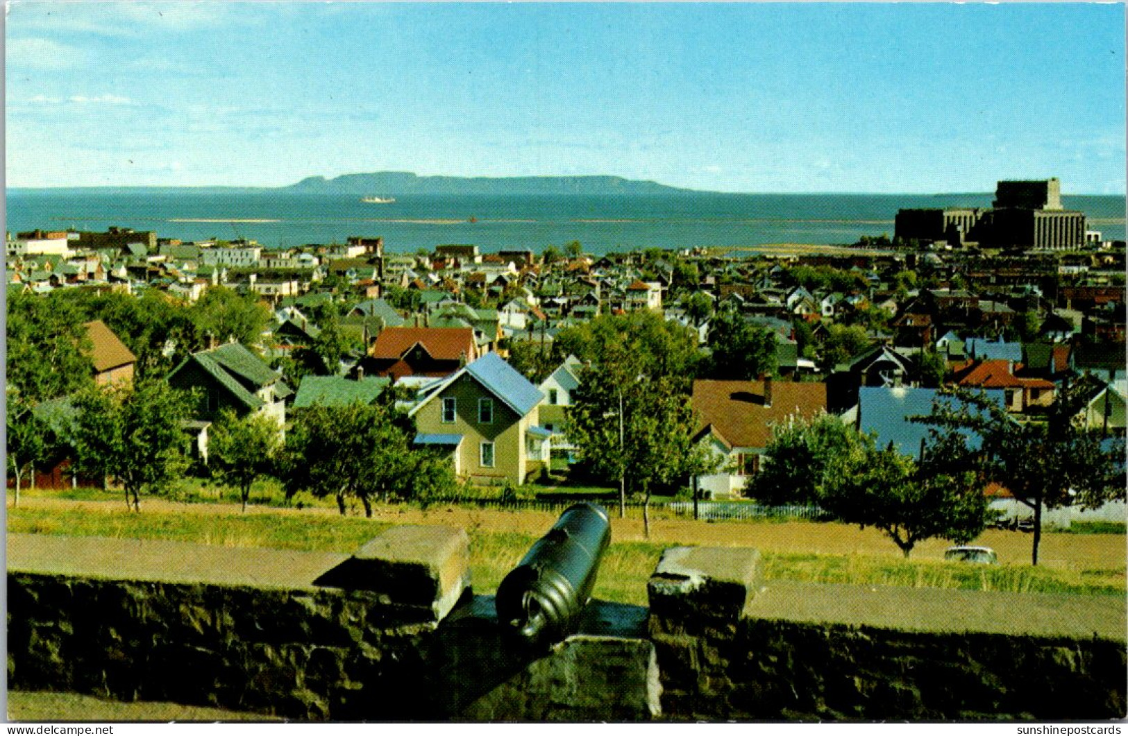 Canada Ontario Hillcrest Park Overlooking Port Arthur And Fort William - Port Arthur