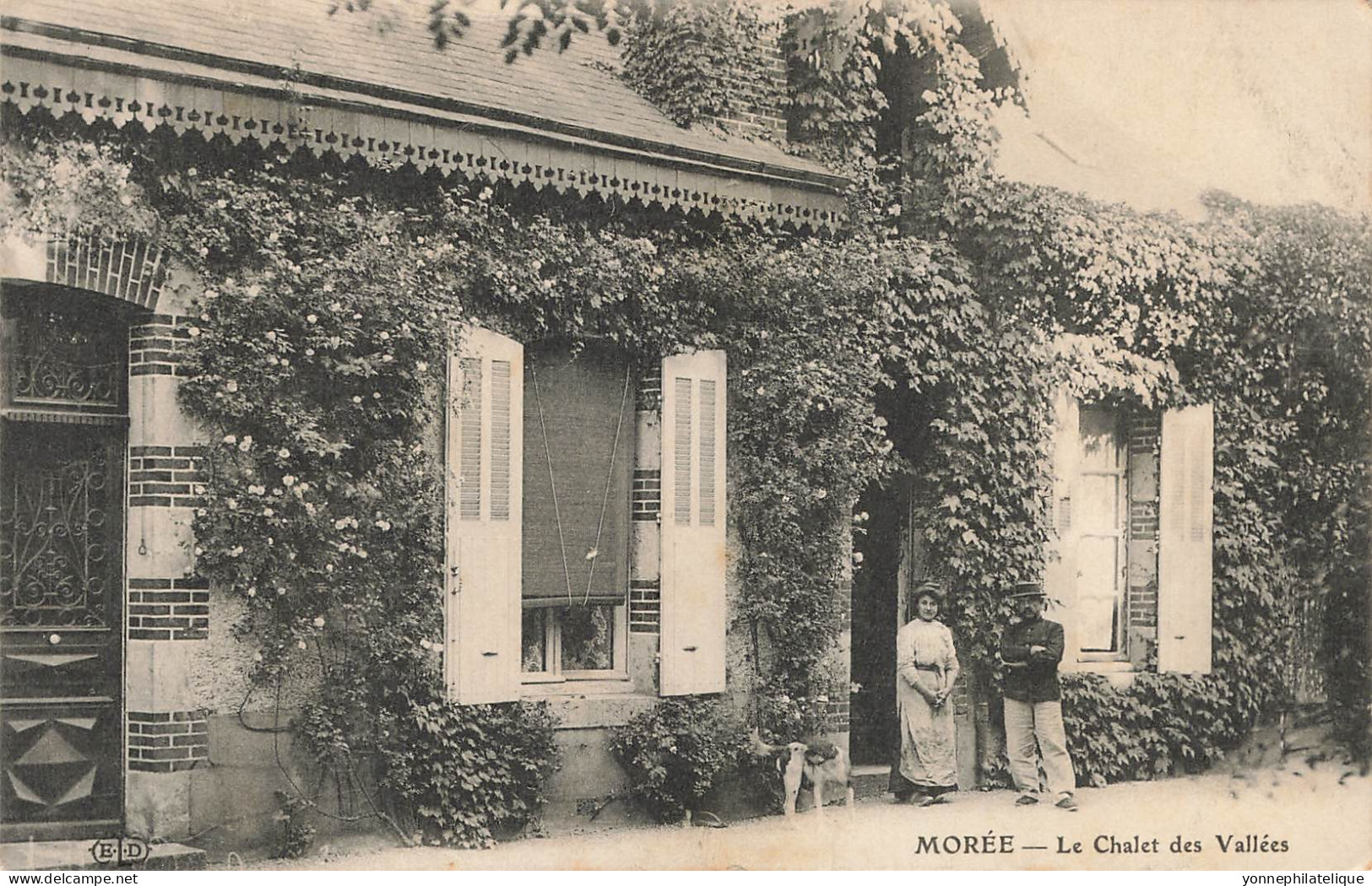 41 - LOIR ET CHER - MORÉE - Le Chalet Des Vallées - Propriétaires à Identifier - Cliché ELD - 10667 - Moree