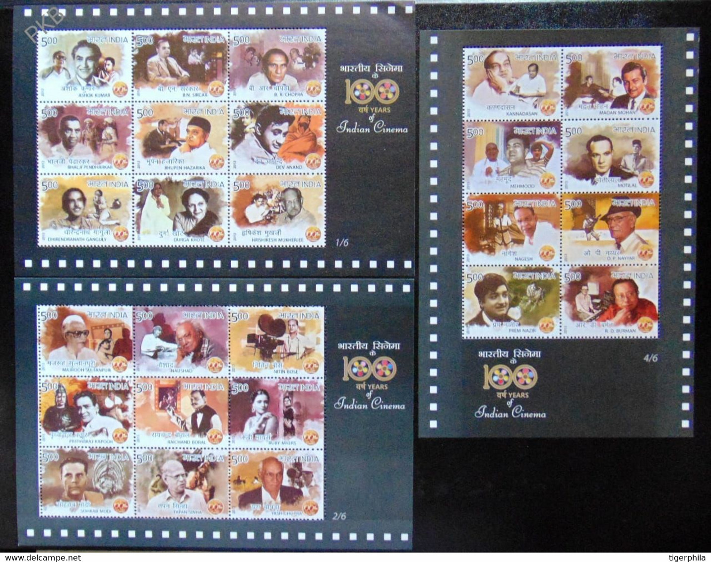 INDIA 2013 COMPLETE YEAR SET Of 122 Stamps MNH Including Indian Cinema - Komplette Jahrgänge