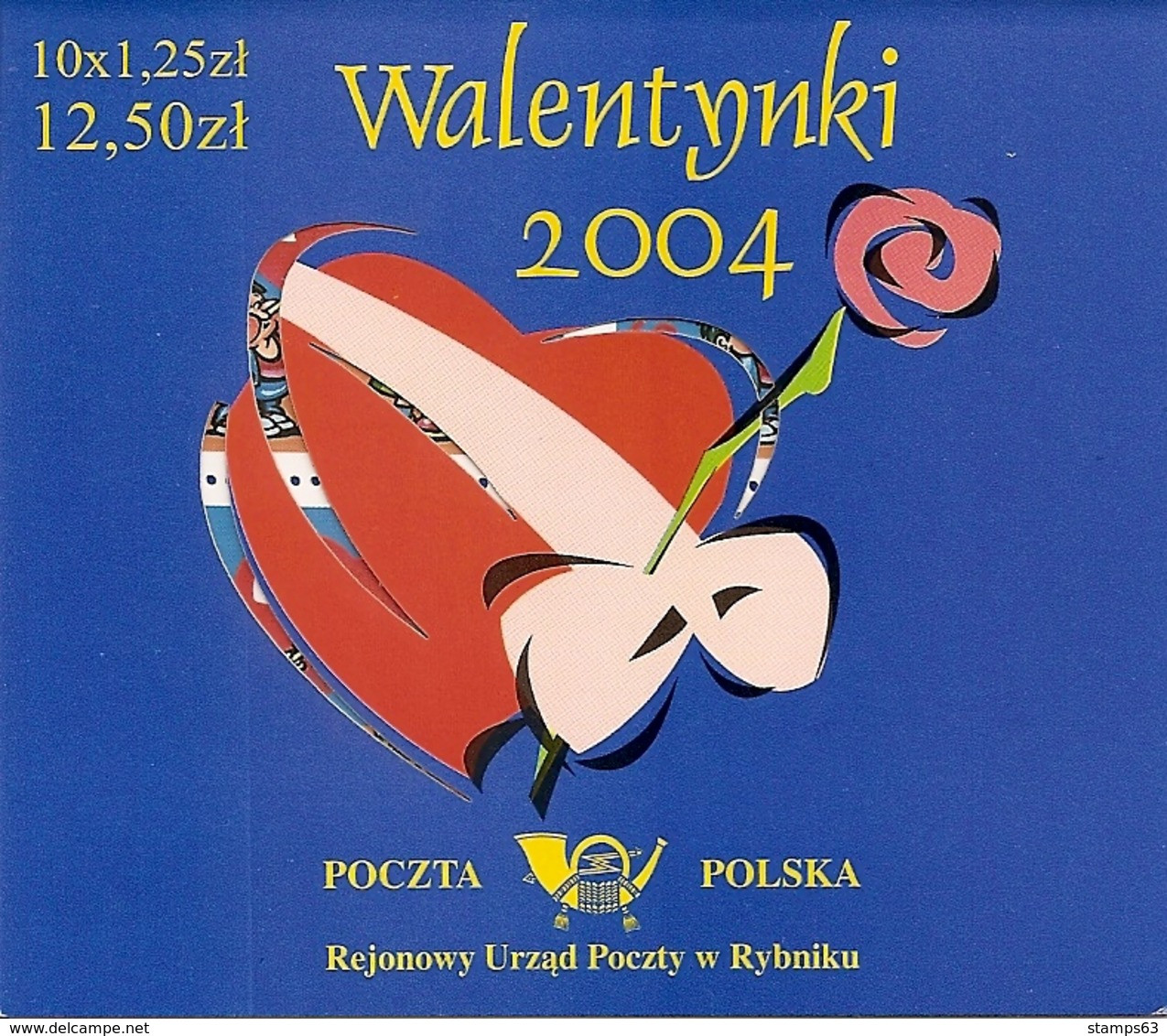 POLAND / POLEN, RYBNIK  POST OFICE, 2004,  Booklet 5 - Carnets