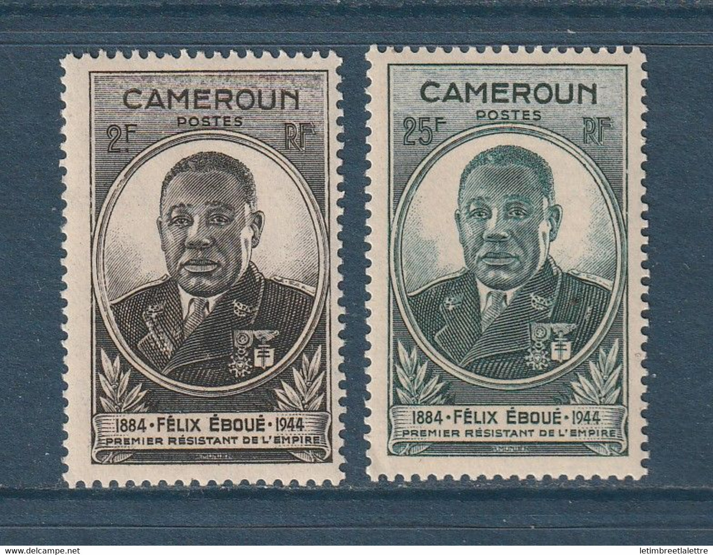 Cameroun - YT N° 274 Et 275 ** - Neuf Sans Charnière - 1945 - Neufs