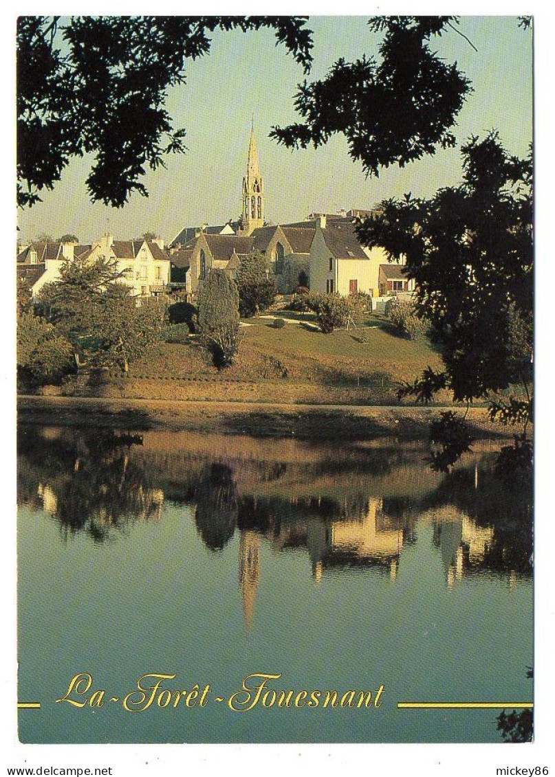 LA FORET FOUESNANT --1994-- Vue Générale ......timbre....cachet - La Forêt-Fouesnant