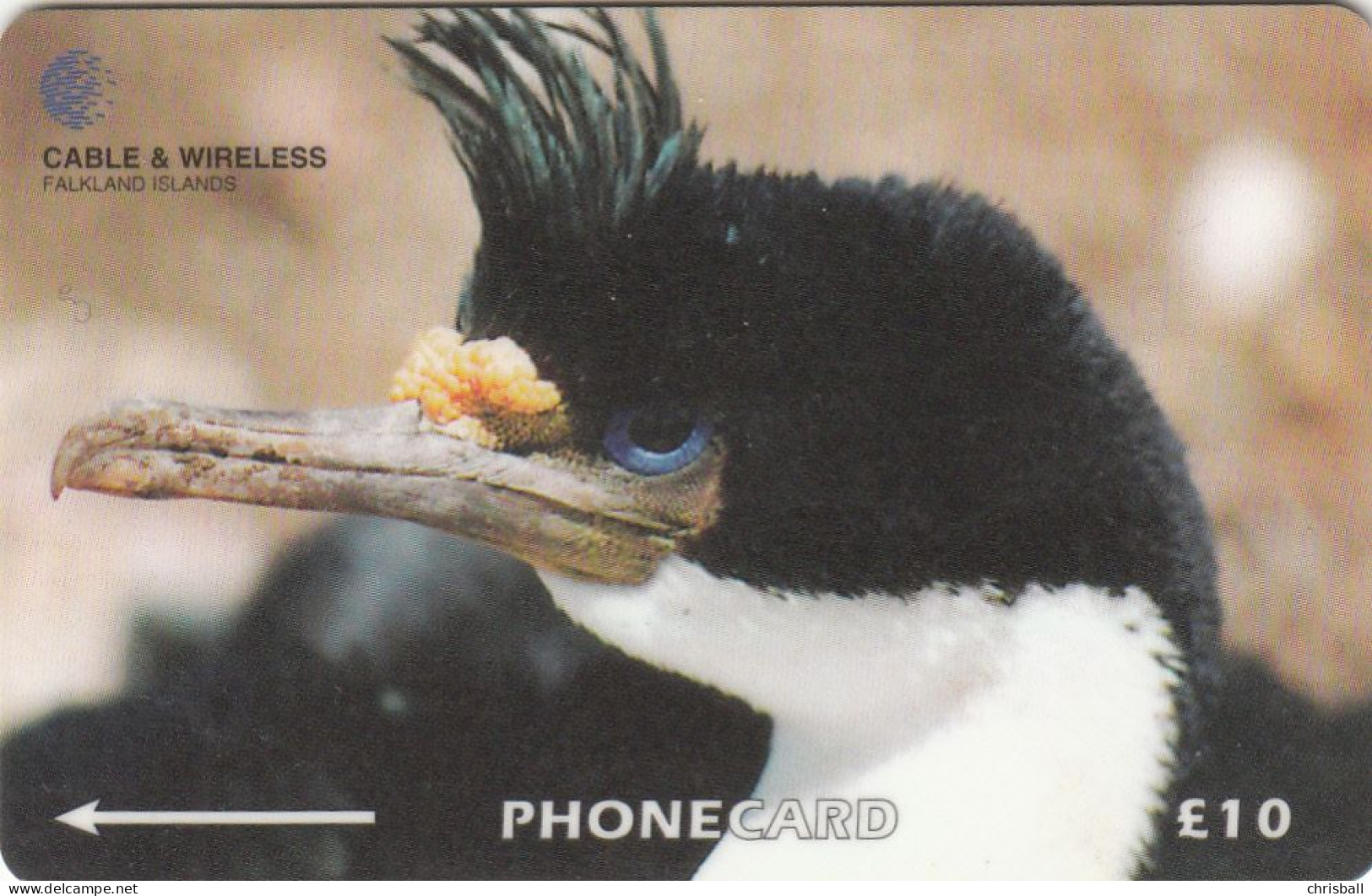 Falkland Islands  Phonecard - (Cormorant ) - Fine Used 314CFKA - Falkland Islands