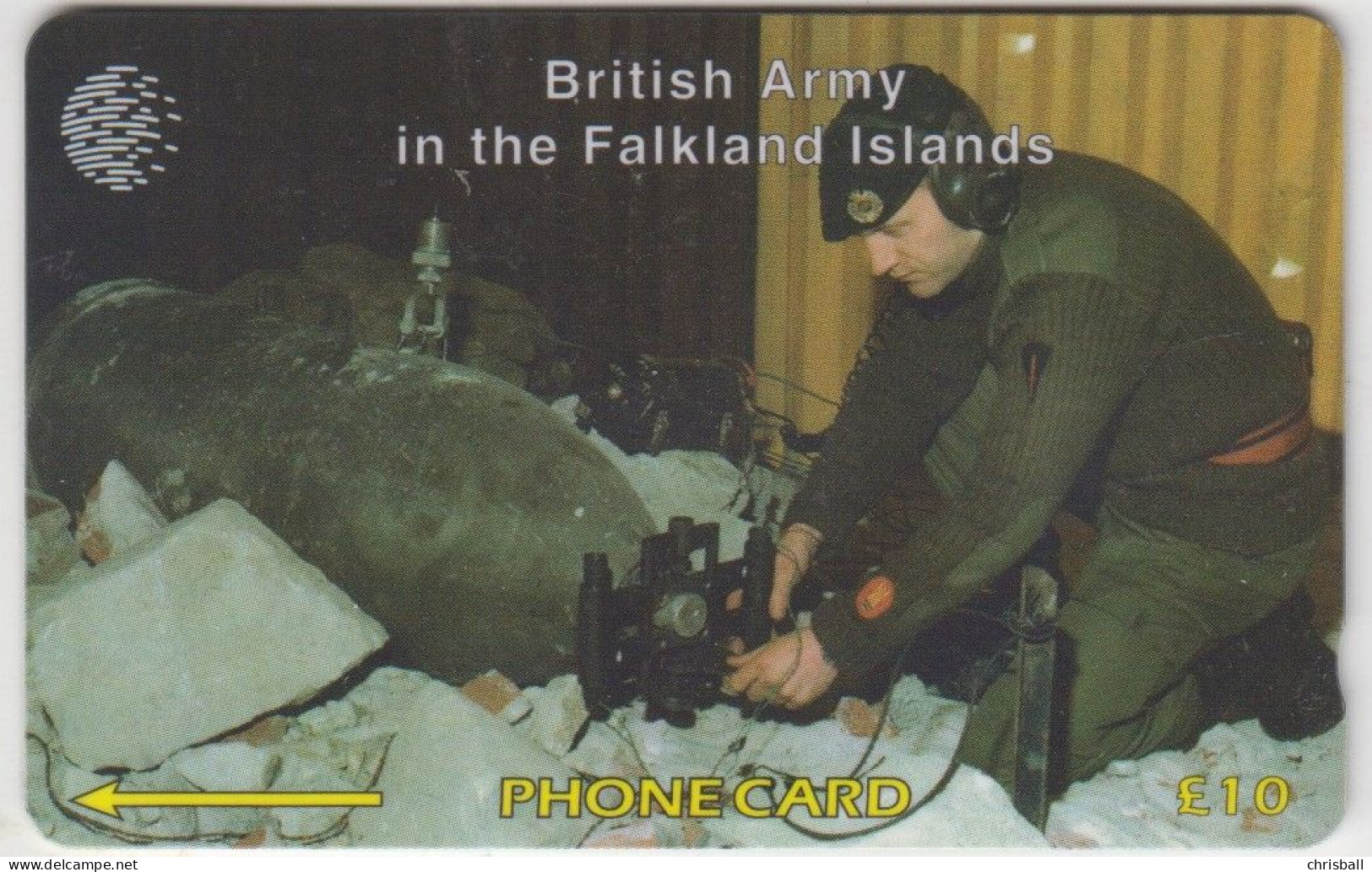 Falkland Islands  Phonecard - (RE Bomb Disposal ) - Fine Used 59CFKB - Falkland Islands