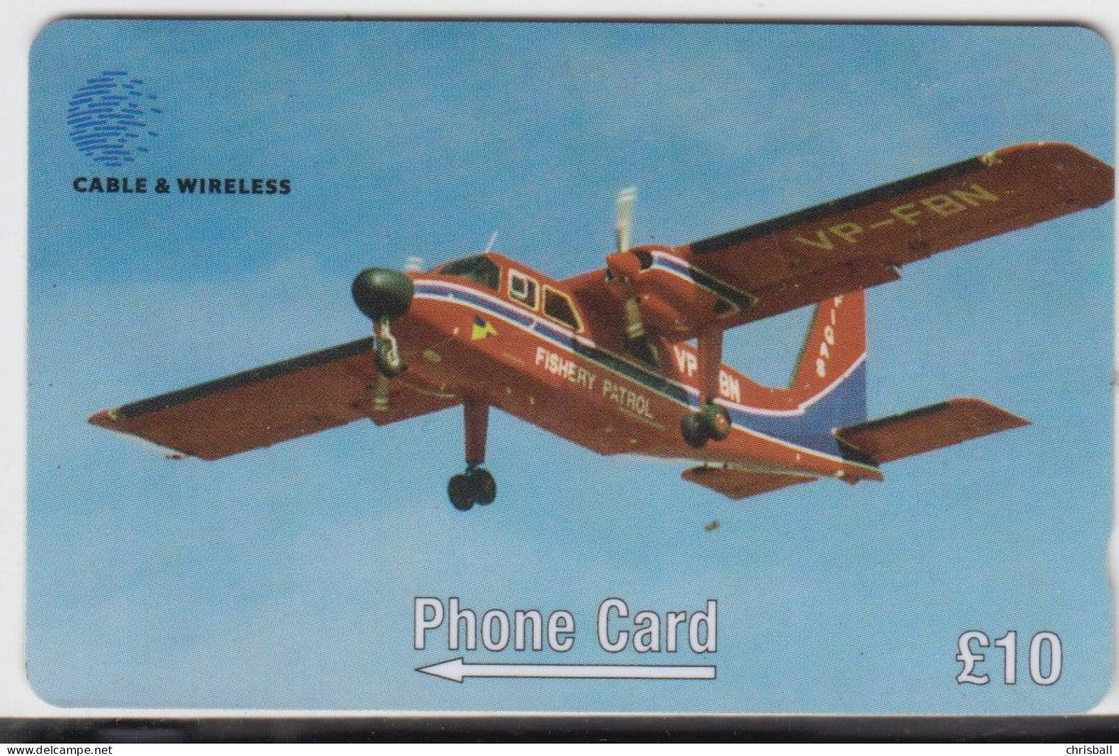 Falkland Islands  Phonecard - (BN Defender ) - Fine Used 275CFKC - Falkland