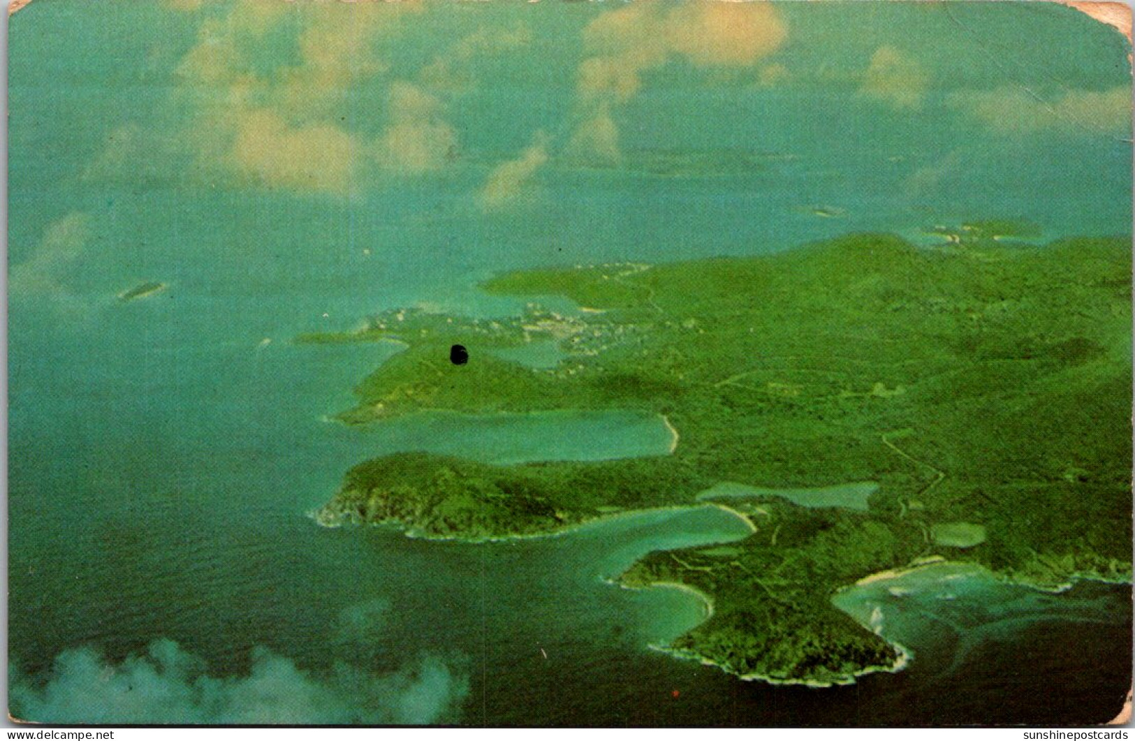 St John Aerial View Of The Western End 1966 - Amerikaanse Maagdeneilanden
