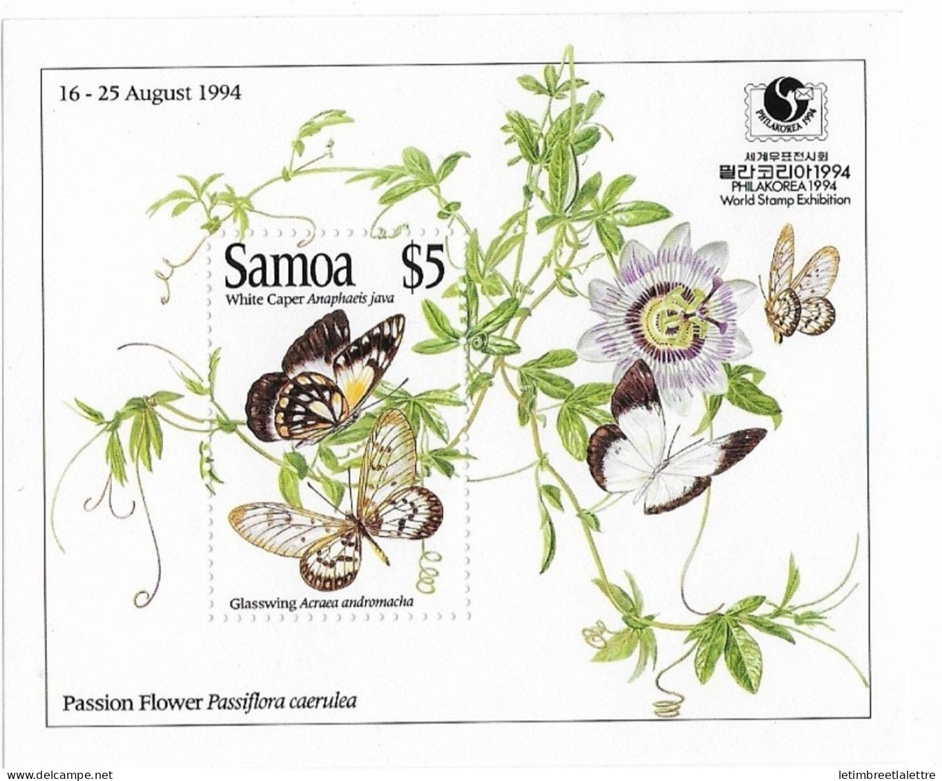 Samoa - Bloc Feuillet - YT N° 52 **  - Neuf Sans Charnière - Philakorea - 1994 - Samoa