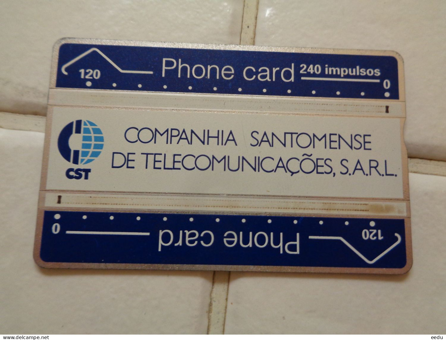 Sao Tome And Principe Phonecard 112K - San Tomé Y Príncipe