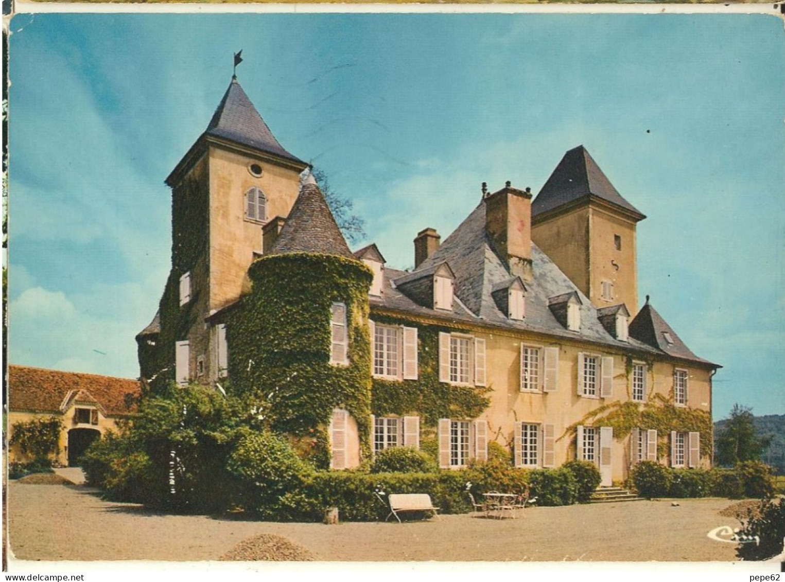 Environs De Lembeye - Le Chateau De Corbère- Cpm - Lembeye