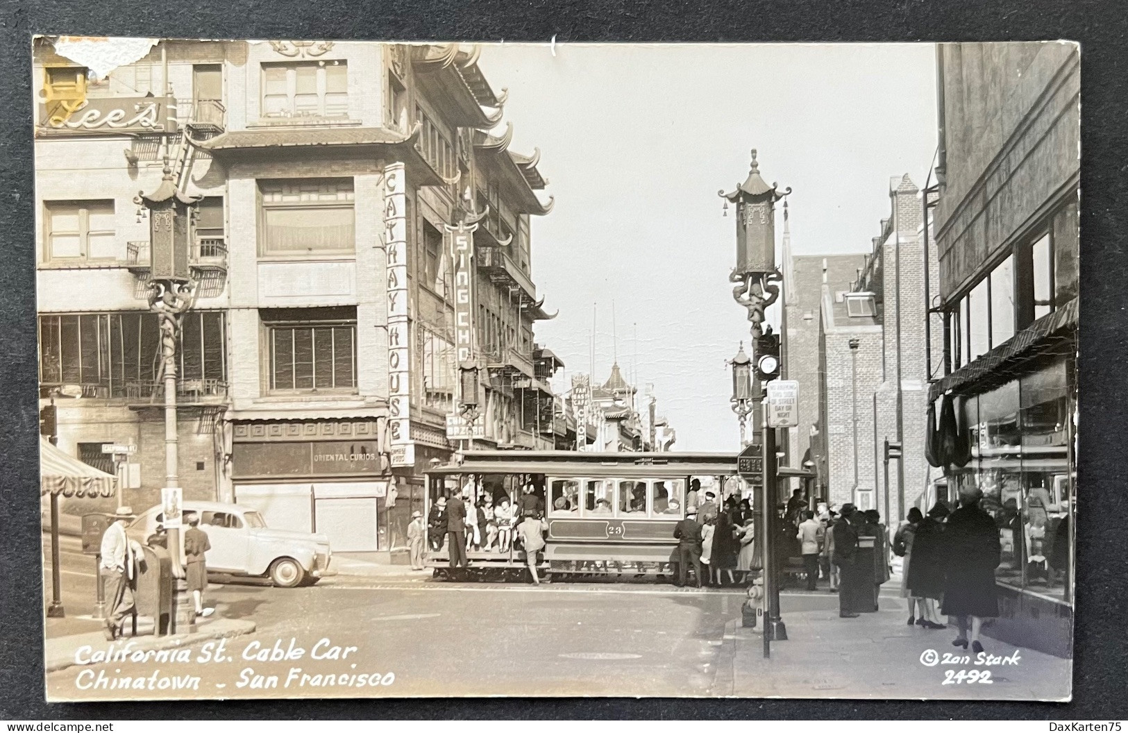 Tram / St. Cable Car Chinatown /San Francisco/ Please Look Condition - San Francisco